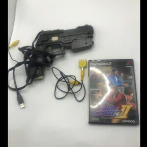 PlayStation 2 Time Crisis 2 bundle with GUNCON, game disc and cable included